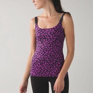 lululemon athletica Black and Pink Camisole
